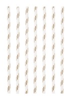 12 Little love Strohhalme gold 19,7cm