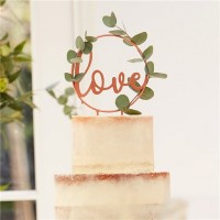 Best Day Love Tortenstecker 18cm