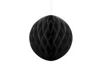 Wabenball Lumina schwarz 20cm