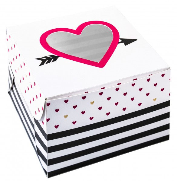 2 Little love Muffinboxen 7,5 x 11,5cm