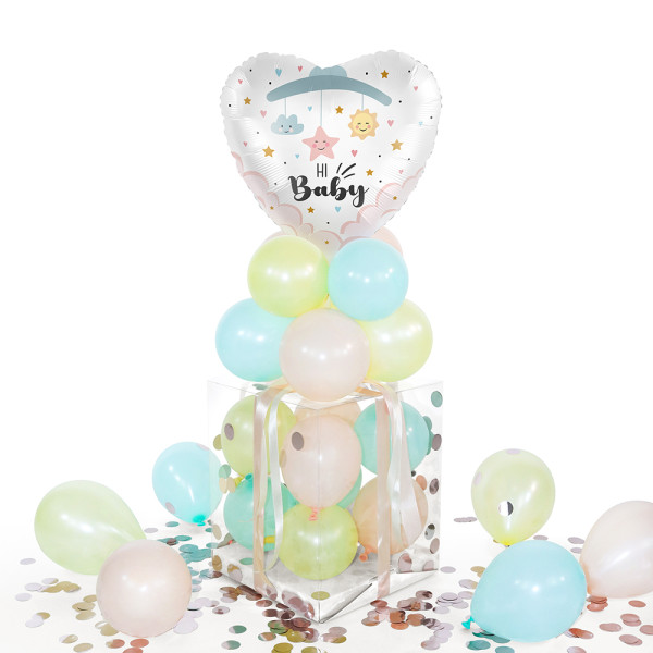 Balloha Geschenkbox DIY Hi Baby XL