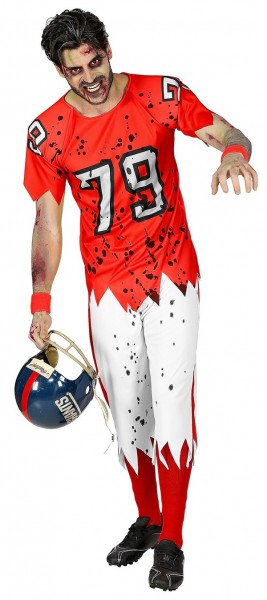 Zombie Footballspieler Lance Kostüm 2