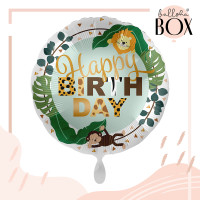 Vorschau: Balloha Geschenkbox DIY Jungle Friends Birthday XL