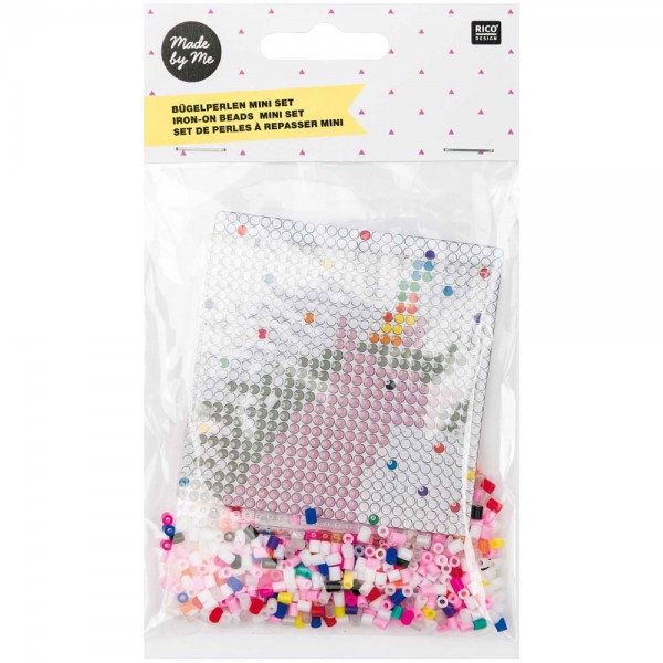 Bügelperlen Set Einhorn 16,5x9,5cm