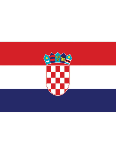 Kroatien Fan Flagge 90 x 150cm