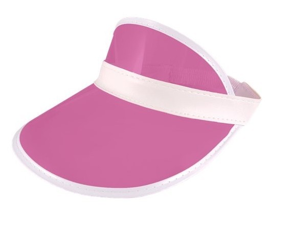 Sonnenvisier Cap pink