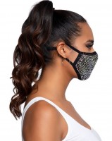 Mund-Nase-Maske Charm mit Strass