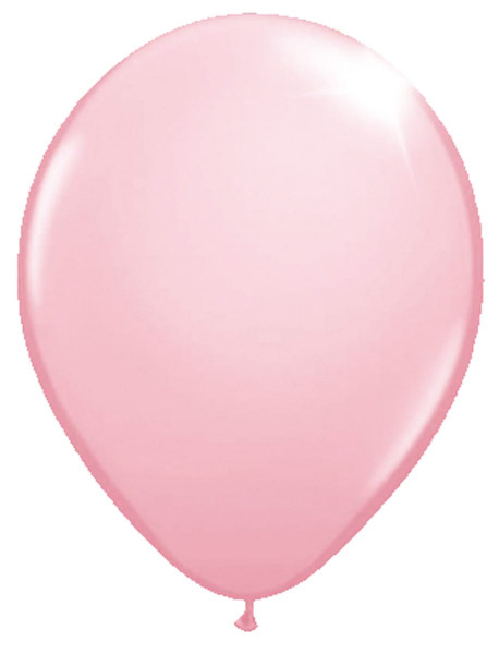 10 Metallic Ballons Partyflame hellrosa 30cm