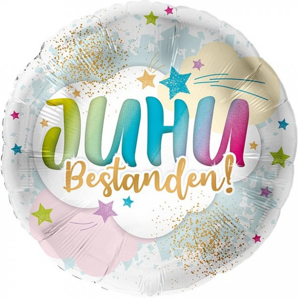 Juhu Bestanden Folienballon 46cm