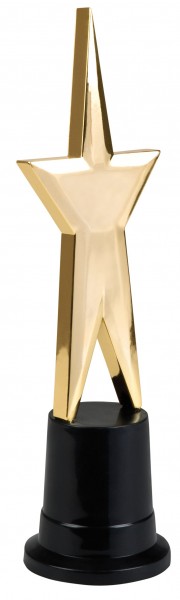 Star Award 22cm Gold-Schwarz