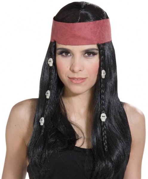 Piratenperücke Mit Bandana