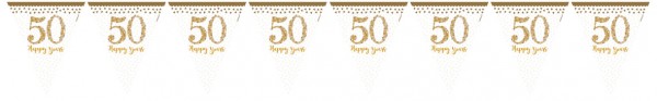 Sparkling 50 Years Wimpelkette