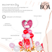 Vorschau: Balloha Geschenkbox DIY Geburtstag Einhorn XL