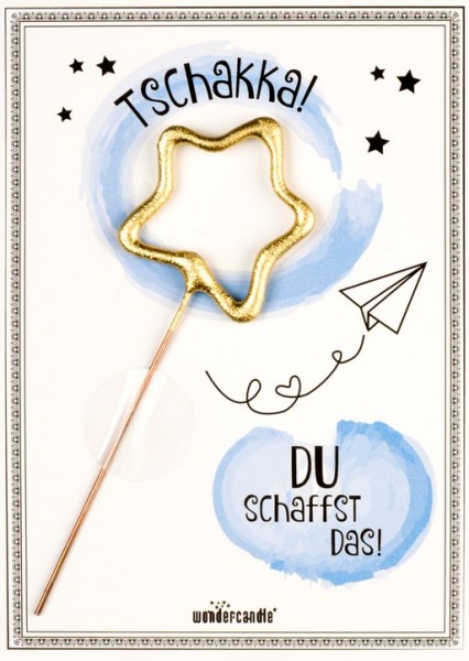 Tschakka du schaffst das Wondercard