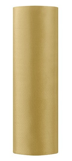 Edler Satin Stoff Golden Light 9m 2