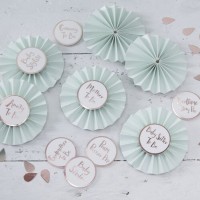 6 DIY Hallo Welt Buttons 8cm