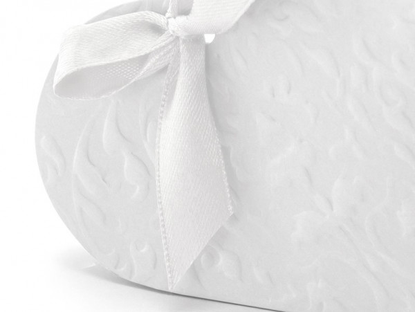 10 Weiße Herz Geschenkboxen 2