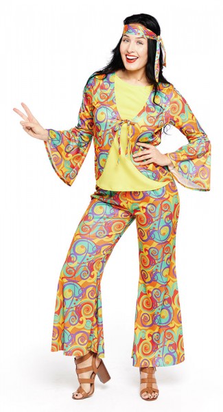 Sonnenschein Hippie Kostüm für Damen