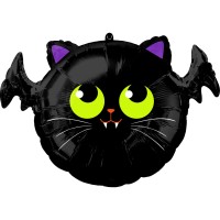 Big Bat Folienballon 50 x 38cm