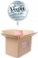 Papa Du bist der Beste Folienballon 45cm