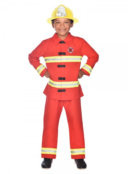 Feuerwehr Uniform Kinderkostüm