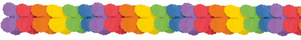Rainbow Papier Girlande 3,65m