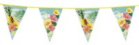 Bunte Hawaii Wimpelkette 600cm