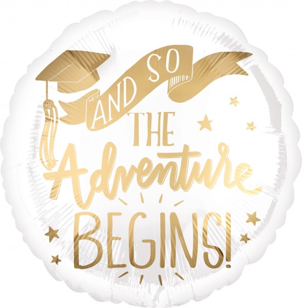 Graduation Adventure Folienballon