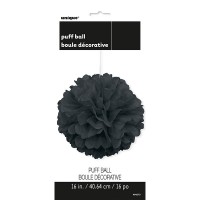 Black And White Party Fluffy Pompon 40cm