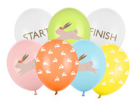 7 Oster Brunch Luftballons 30cm