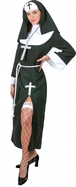 Sexy Nonne Daniela Kostüm