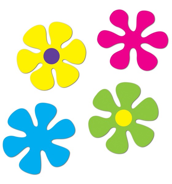 4 Teiliges Flower Hippie Set 30x33