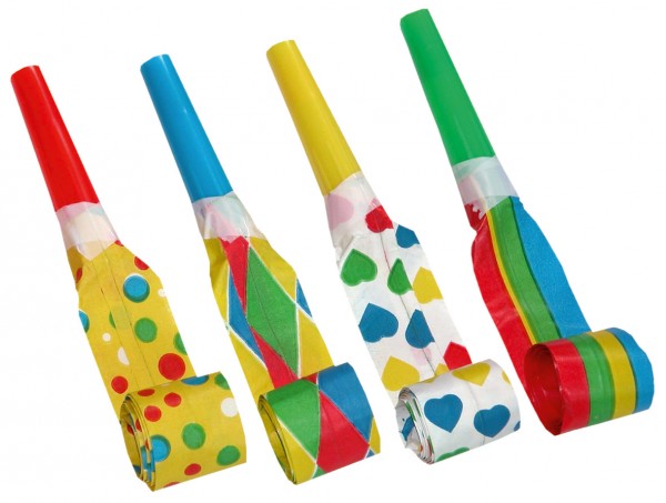 Klassische Bunte Luftrüssel 7er Set 30cm
