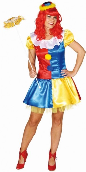 Sexy Zirkus Clown Damenkostüm