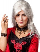 Edles Broschen Halsband Für Damen
