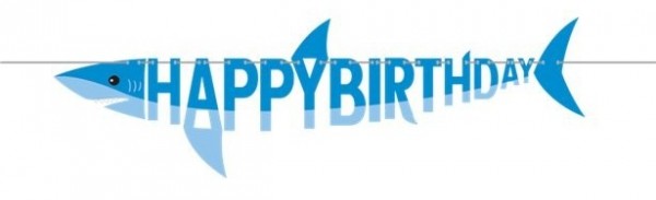 Hai Riff Birthday Girlande 1,7m