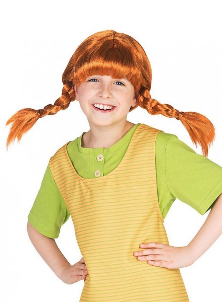Freche Pippi Langstrumpf Kinderperücke