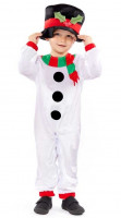 Schneemann Kleinkinder Kostüm Snowflake