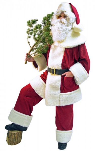 Weihnachtsmann Santa Herrenkostüm