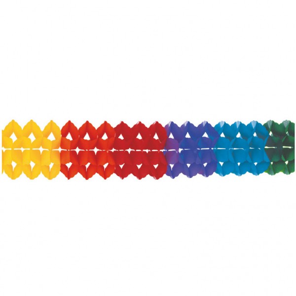 Colorful Rainbow Girlanden 1m
