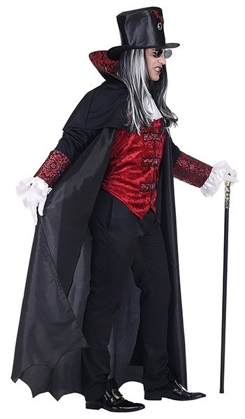 Edles Graf Baadur Vampirkostüm 4