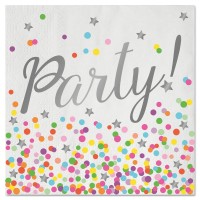 16 Party Knaller Servietten 33cm