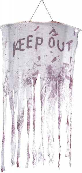 Keep Out Fransen Banner 1,5m
