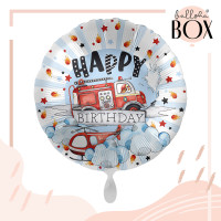 Vorschau: Balloha Geschenkbox DIY Fire Engine Birthday XL