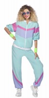 Vorschau: 80er Jahre Trainingsanzug blau unisex