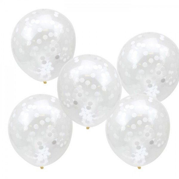 5 Landliebe Hochzeit Luftballons 30cm