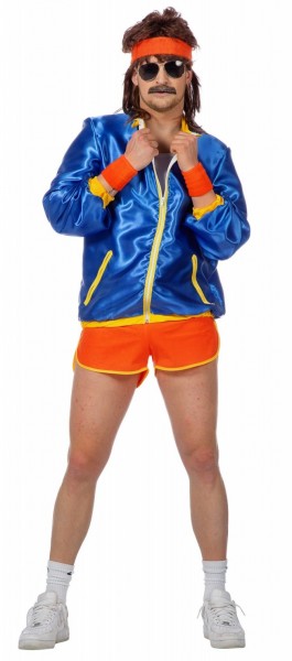 80er Jahre Aerobic Herrenkostüm