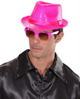 Pinke 80er Jahre Brille