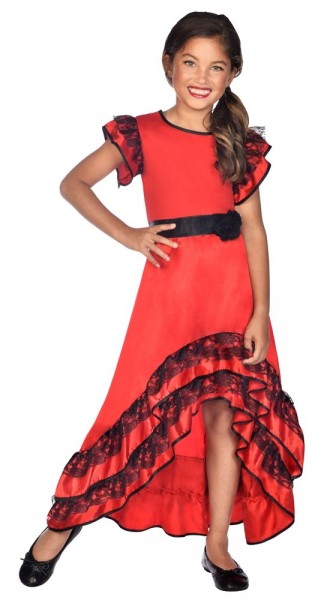 Flamenco Tänzerin Ana Kinderkostüm 4
