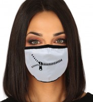 Mund-Nase-Maske Reißverschluss